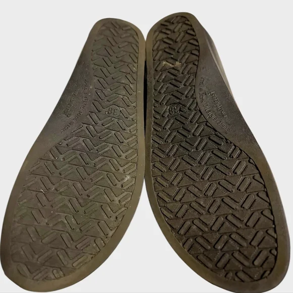 Fly Flot Italian Suede Buckle Sandals 38 - Picture 5 of 5